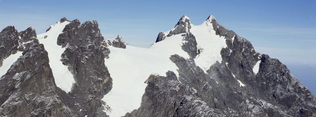 Mount Stanley, the highest peak of Rwenzori Mountain ranges