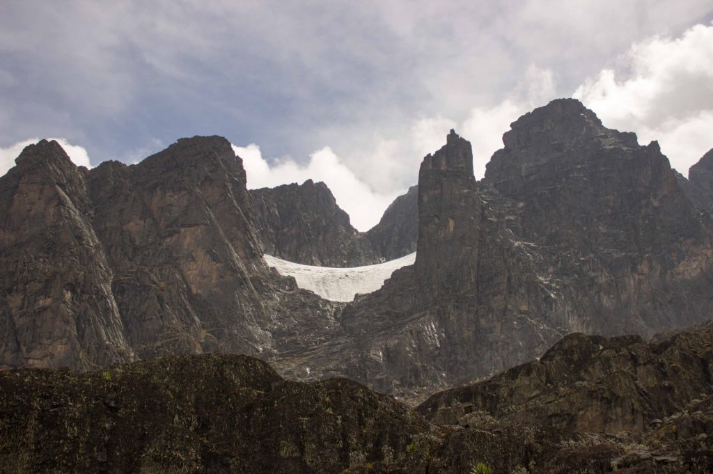 Margherita Hut, famous on Rwenzori Mountains