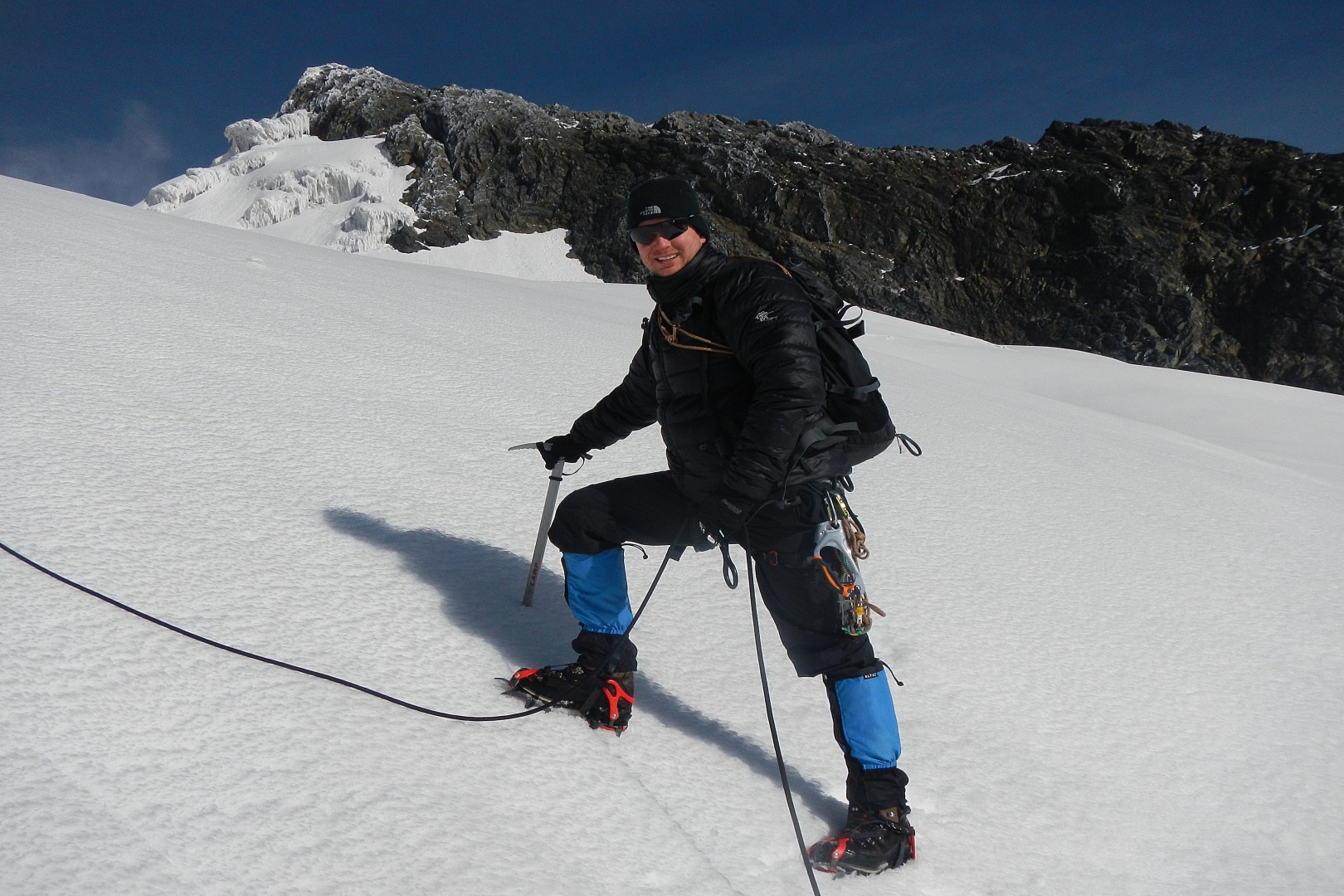 Getting A Photo Moment While Climbing To The Top Of Rwenzori Mountain Ranges