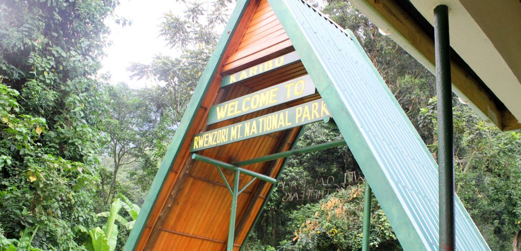 Rwenzori Mountains National Park main entrance